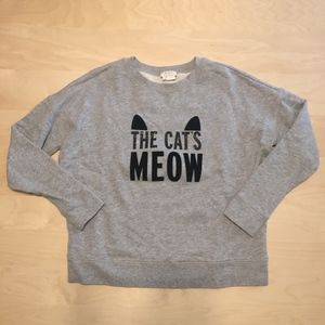 Kate Spade The Cat's Meow Sweatshirt
